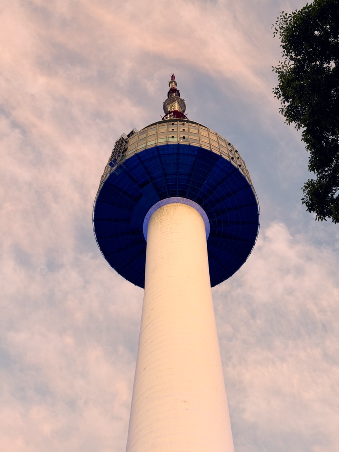 La N Seoul Tower sul monte Namsan